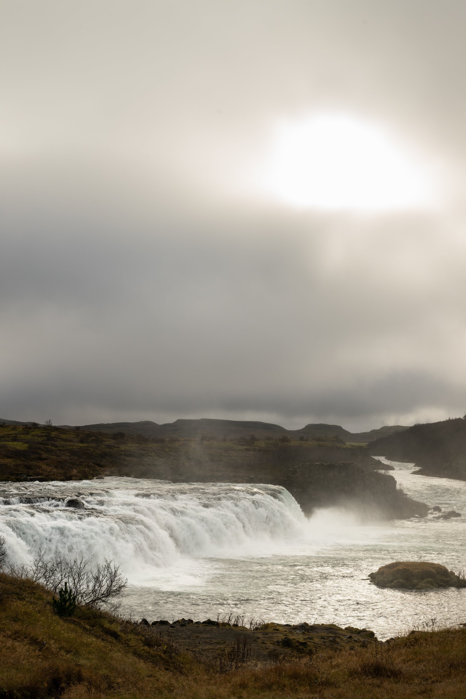 Faxafoss waterfall on the Tungufljót river in the Golden Circle