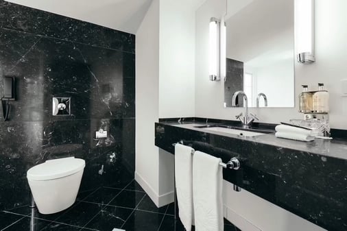 Hotel Borg dining and Austurvöllur square views