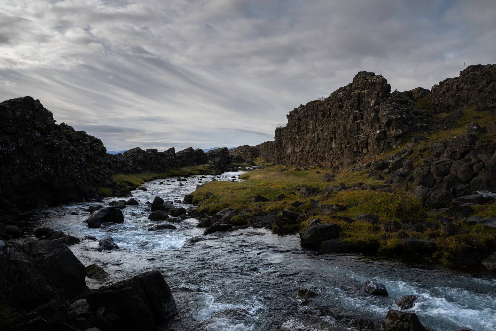 Þingvellir National Park Iceland tectonic plates UNESCO site
