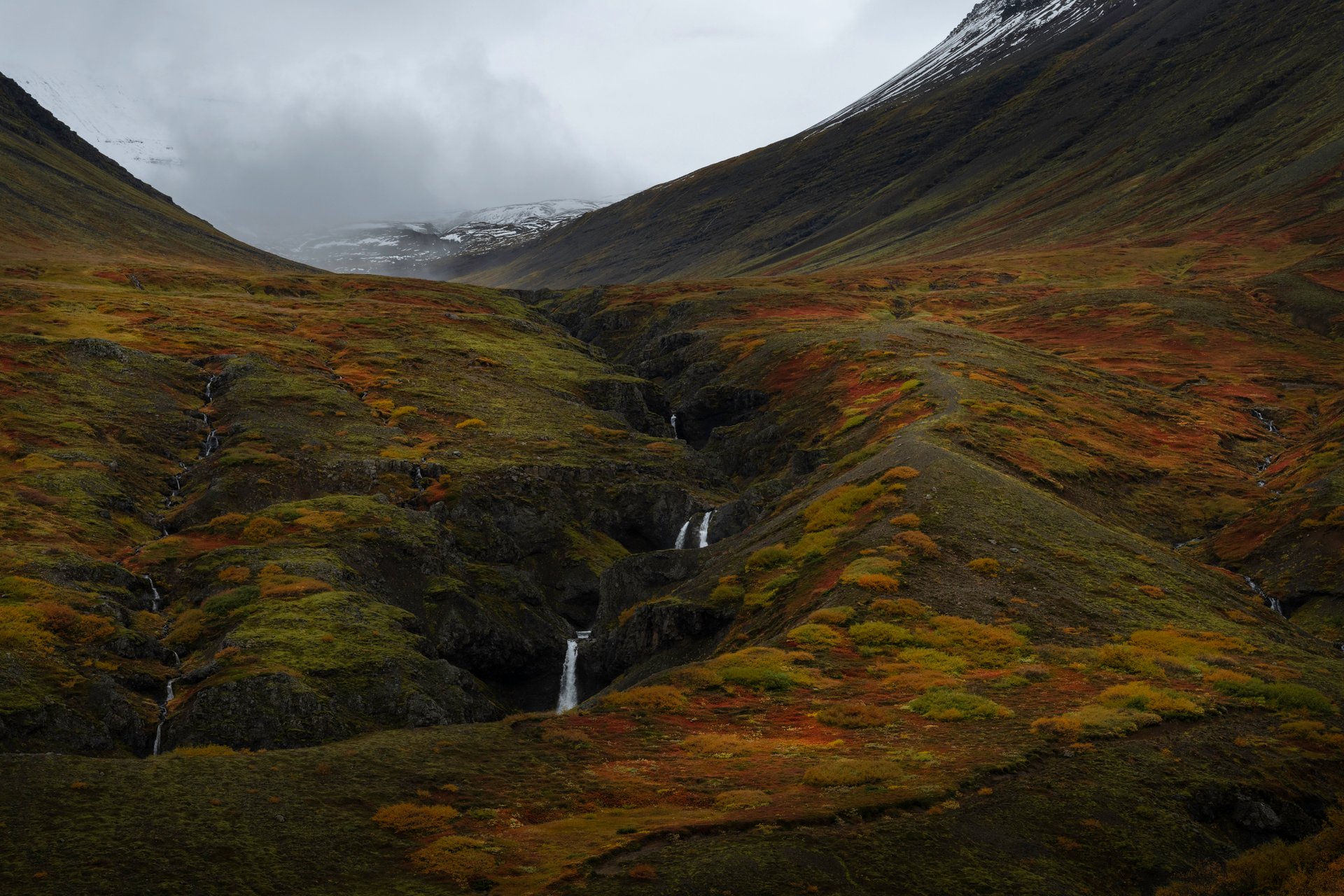 Eastfjords Iceland winding roads mountains