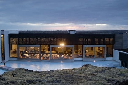 Luxury wellness weekend Iceland Blue Lagoon Retreat helicopter tour experience