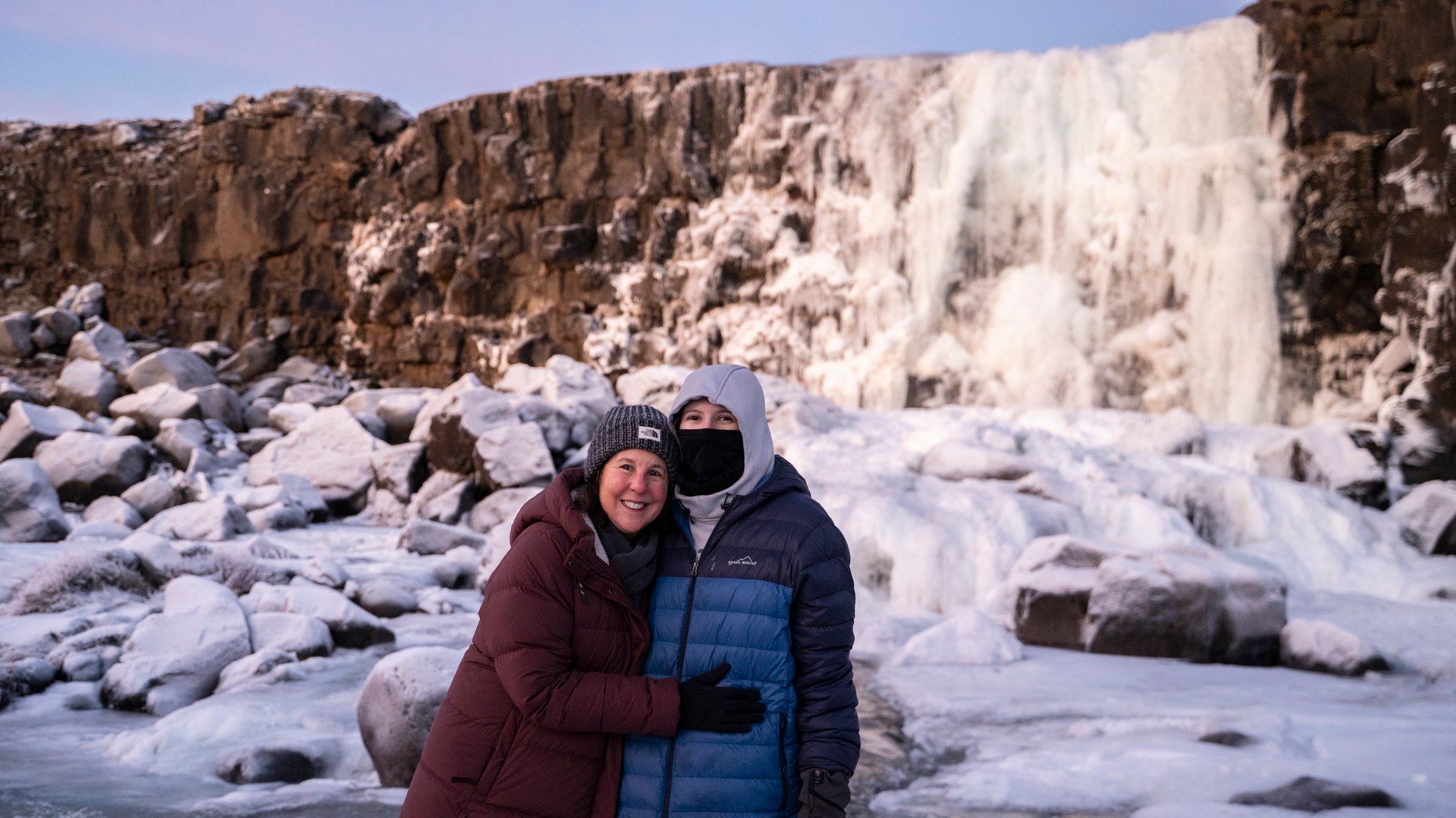 Solo traveler on a private hiking tour in Iceland