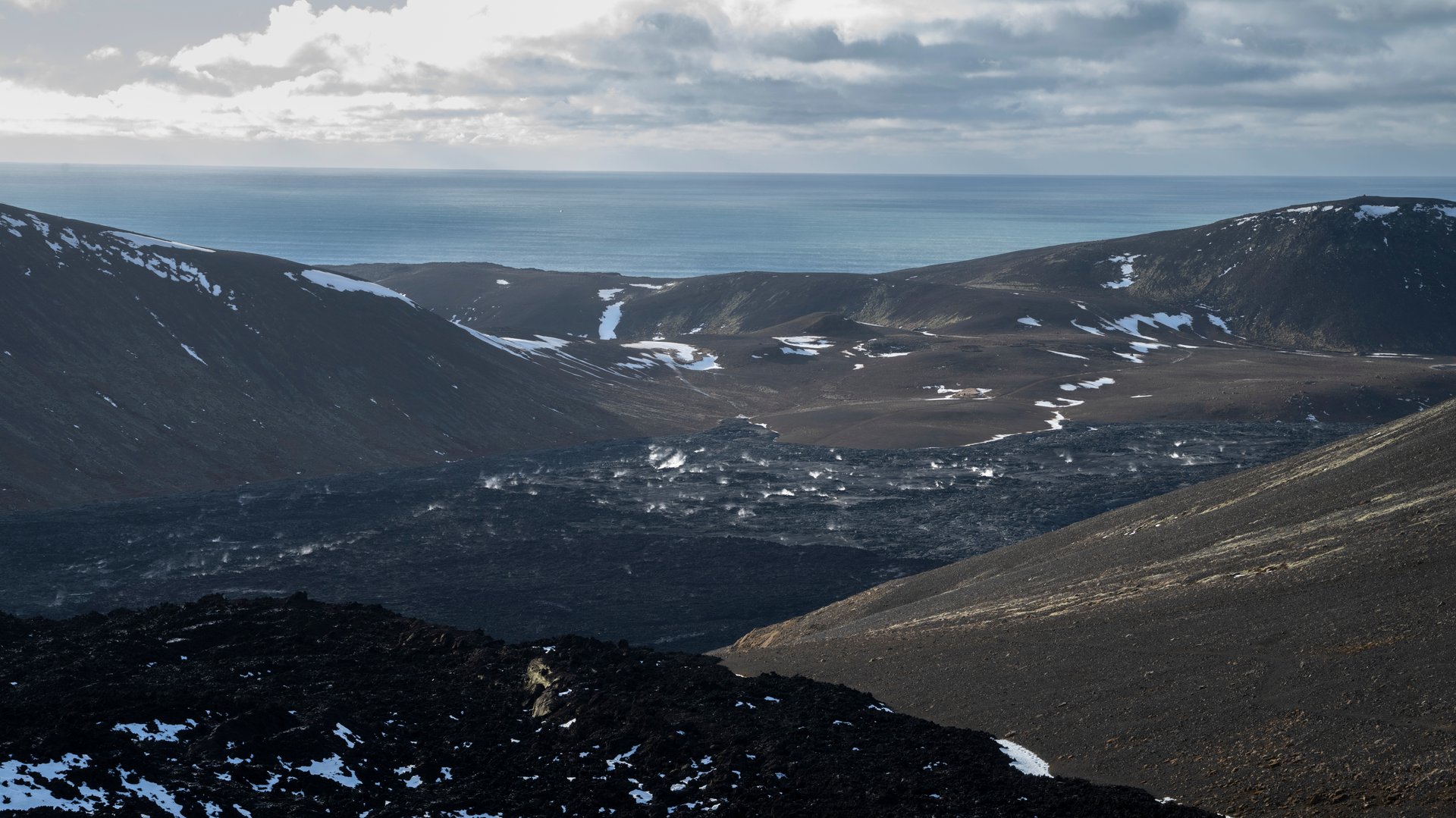 Circuit péninsule de Reykjanes combiné avec randonnée volcan Fagradalsfjall