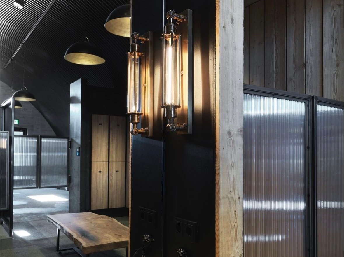 Natural geothermal pool with ocean and mountain views at Hvammsvík