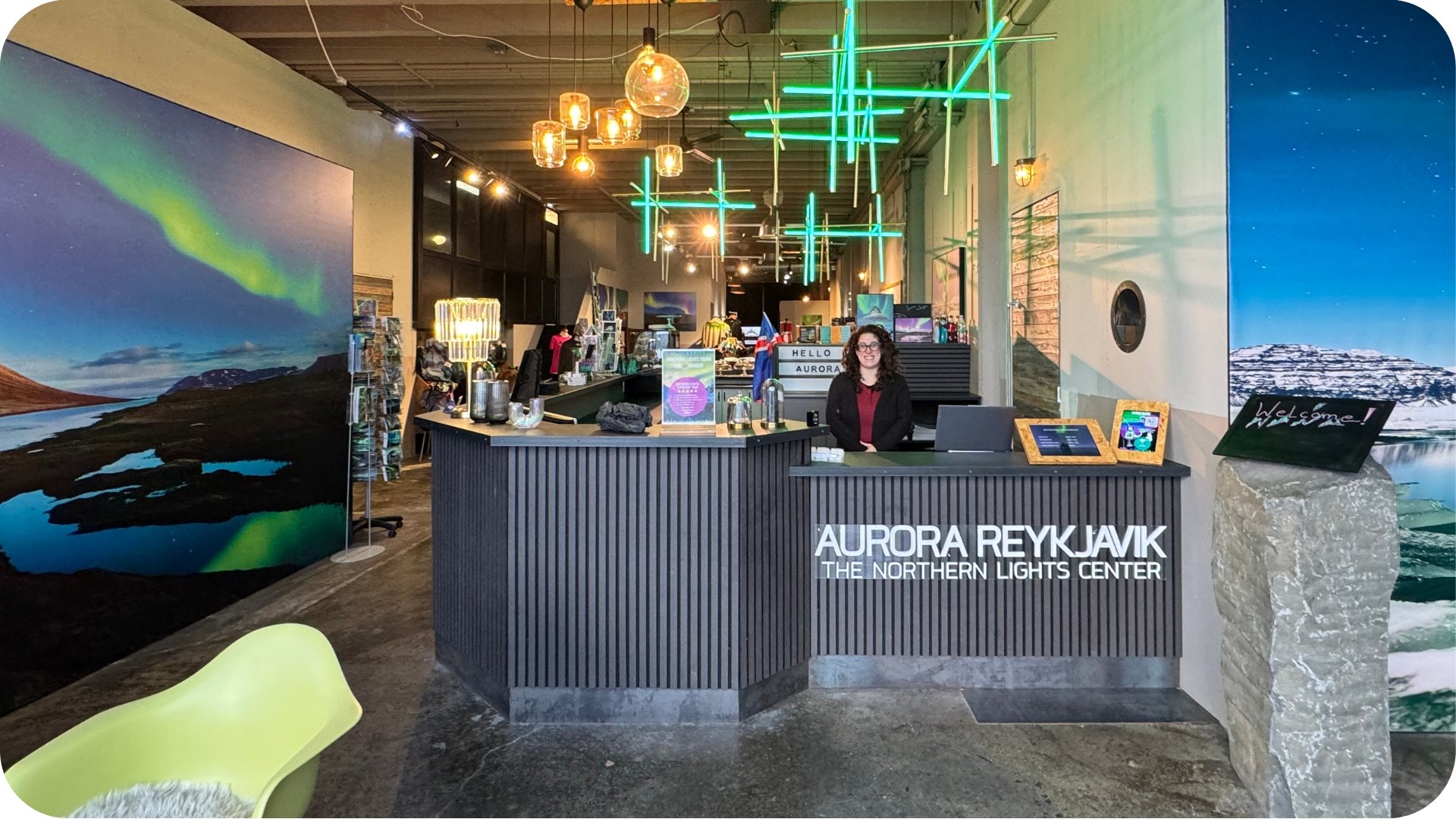 Icelandic folklore and Norse mythology displays at Northern Lights Museum Reykjavík