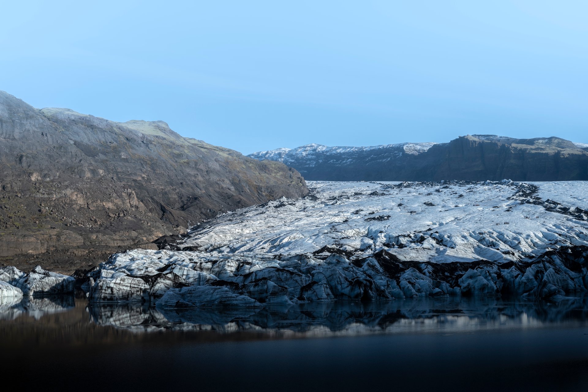 Small group exploring Iceland's hidden South Coast gems