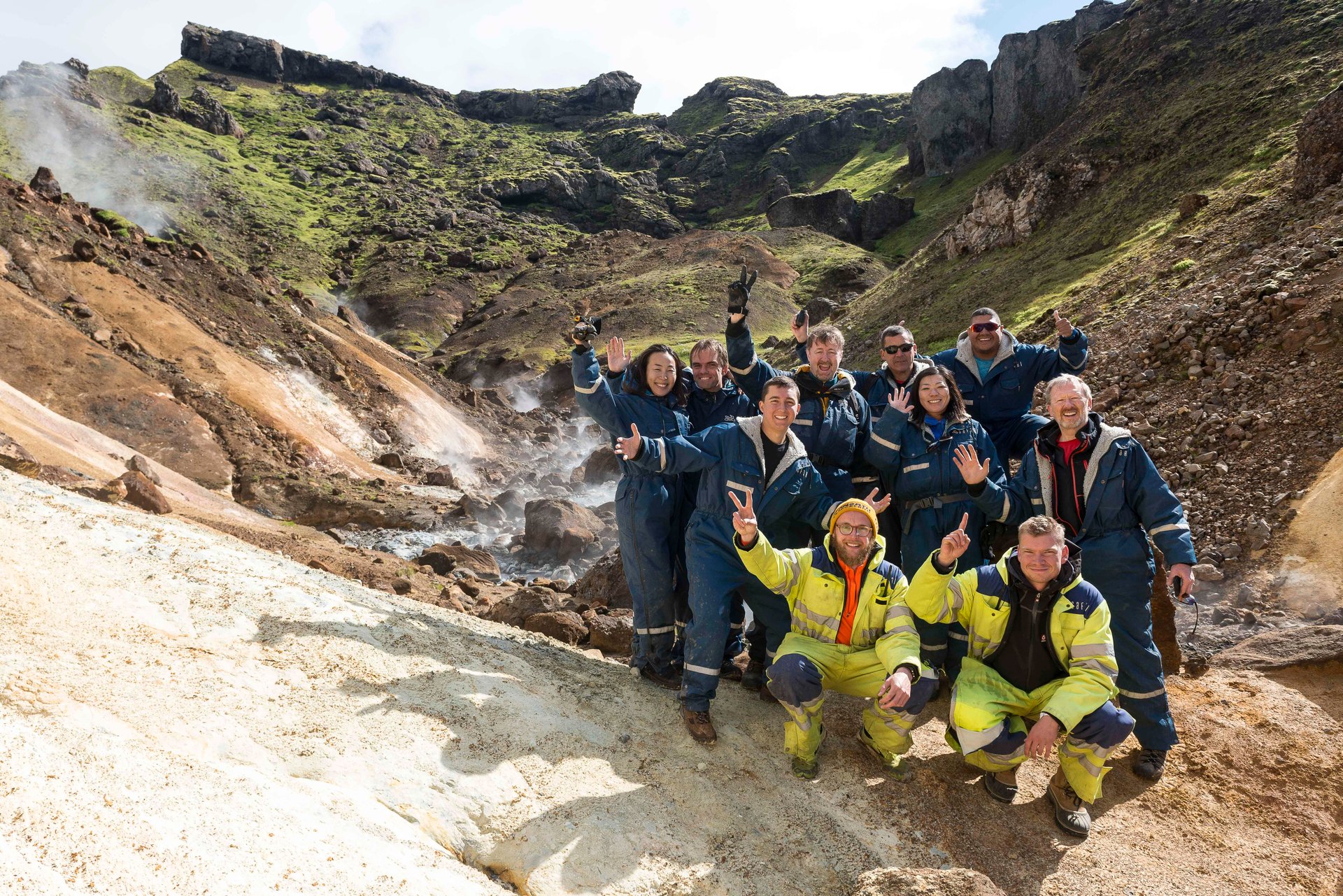 Extreme ATV navigation through dramatic lava field landscapes