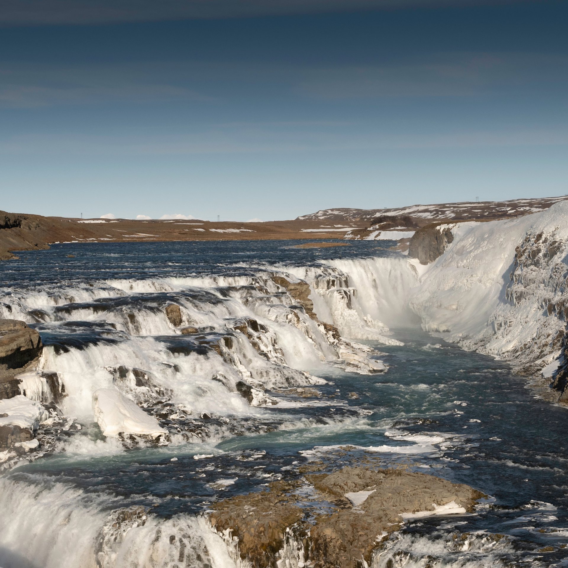 Fresh homemade ice cream at traditional Icelandic dairy farm