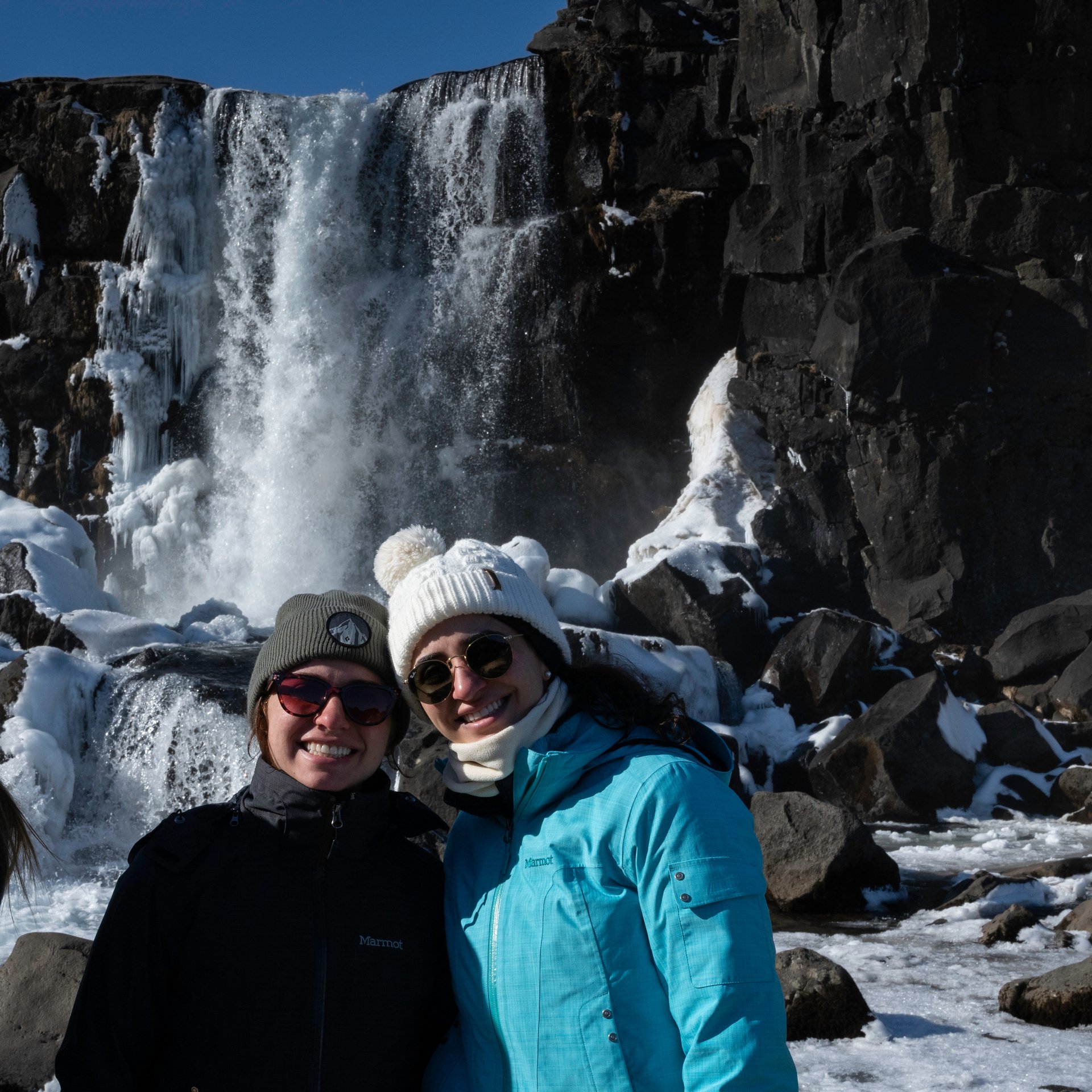 People enjoying a private tour on the Golden Circle