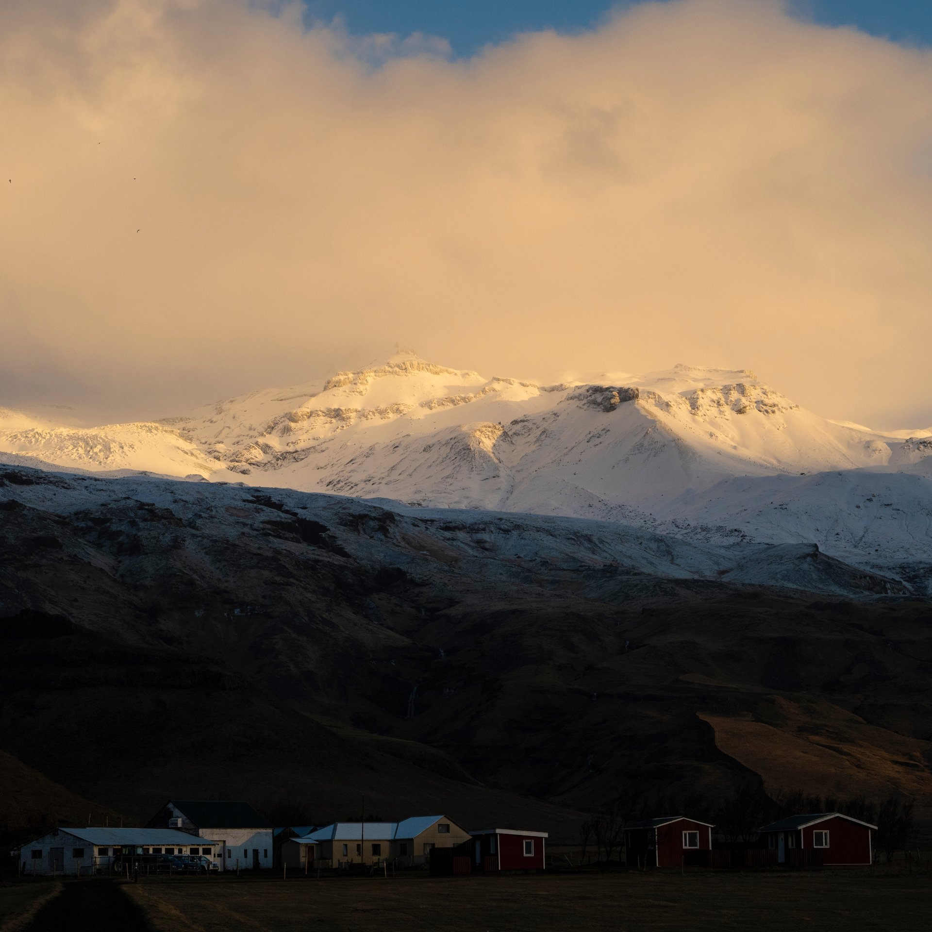 Dýrhólaey natural arch with panoramic coastal views