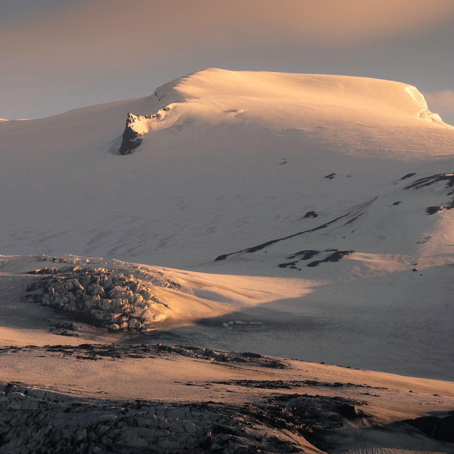 Highland hiking group exploring the pristine wilderness of Þórsmörk