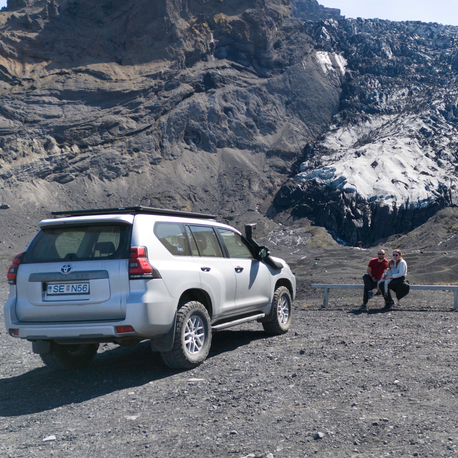 Nauthúsagíl narrow canyon with moss-covered volcanic walls
