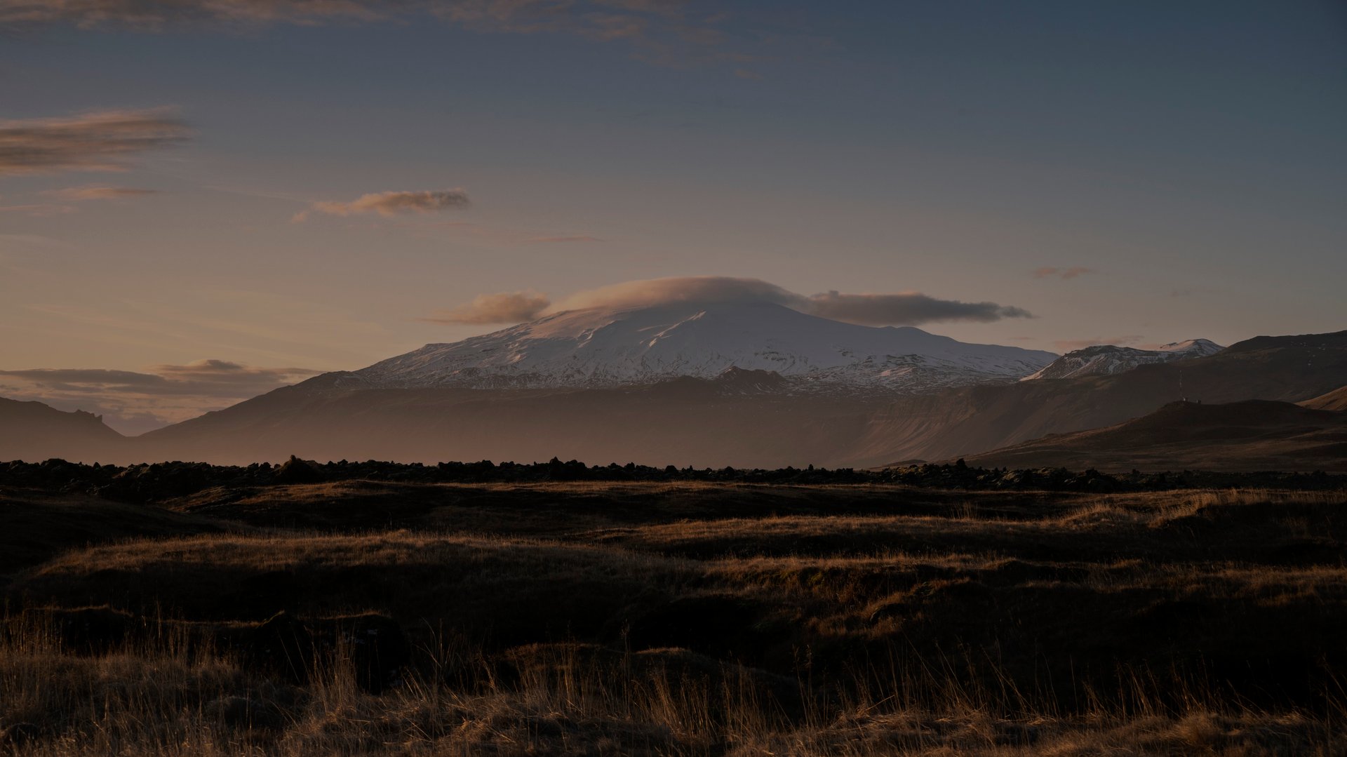 Snæfellsnes Peninsula dramatic coastline and Kirkjufell mountain
