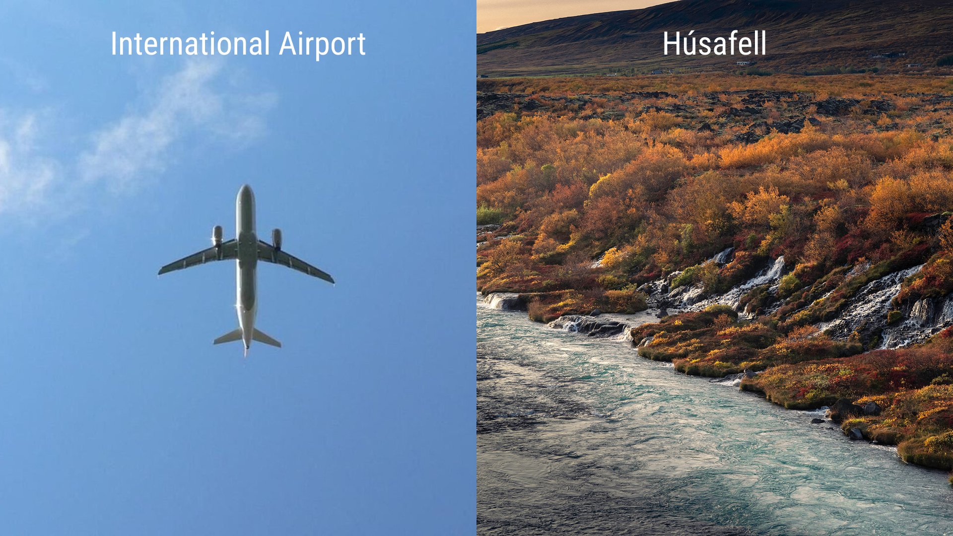 Scenic drive through Borgarfjörður to Húsafell