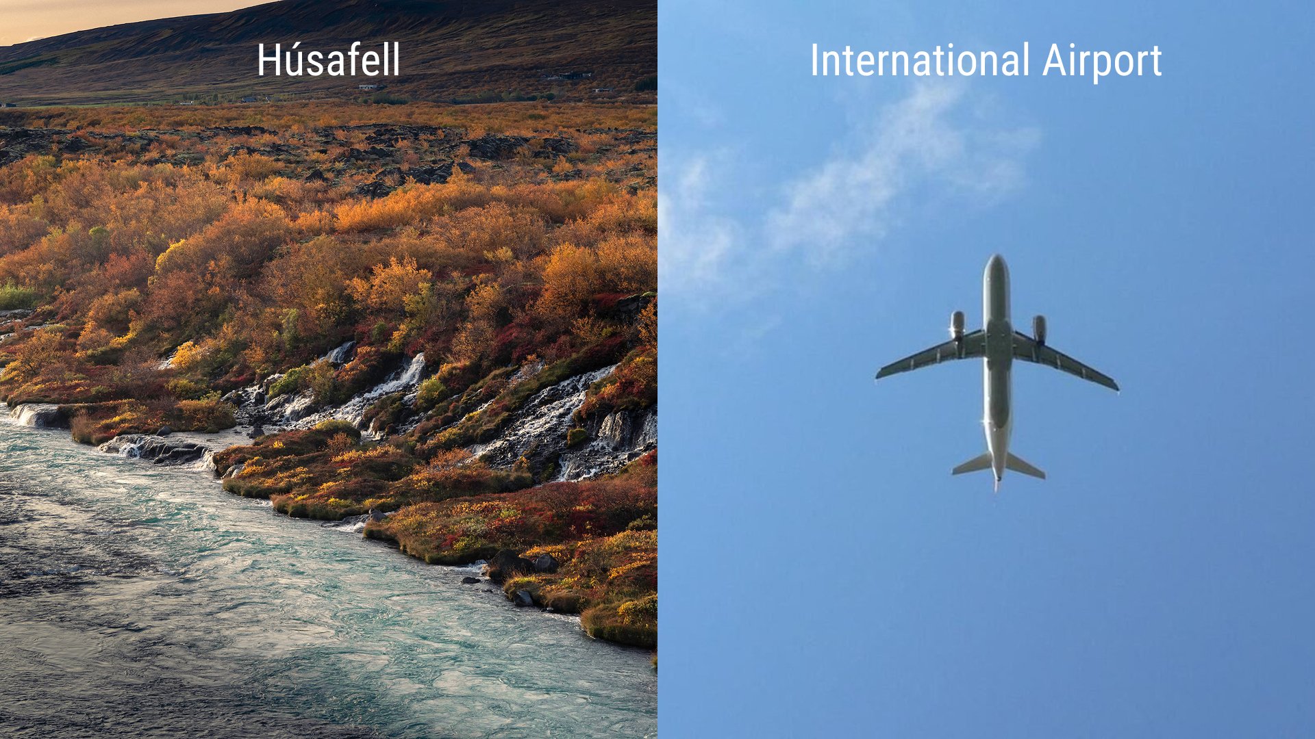 Route panoramique de Húsafell a travers le Borgarfjörður