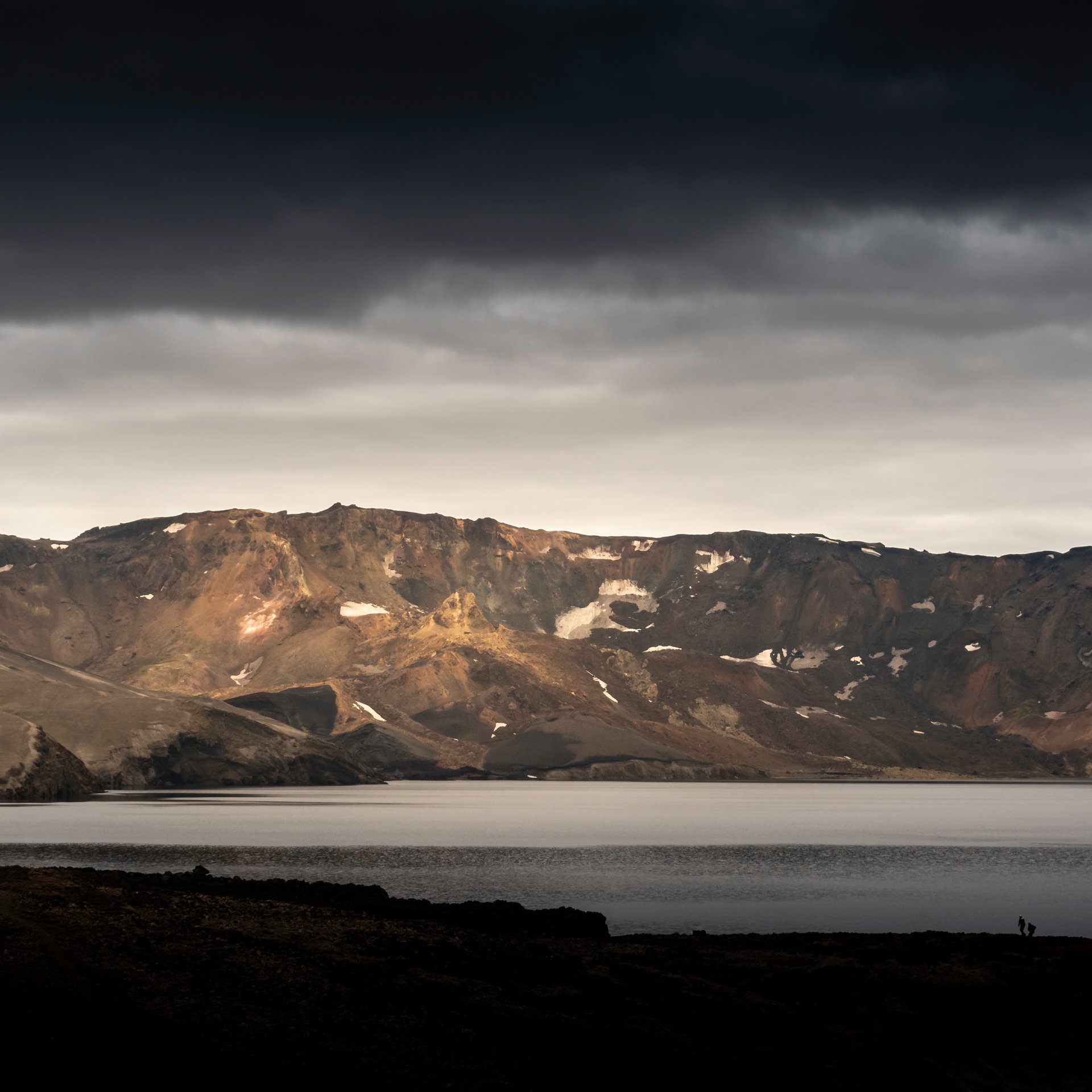 Expédition caldeira Askja hautes terres avec Öskjuvatn et lac cratère Víti