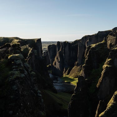 Skógafoss waterfall dramatic cascade