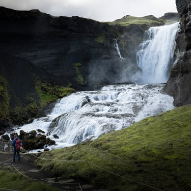 Glacier Eyjafjallajökull depuis Þórsmörk