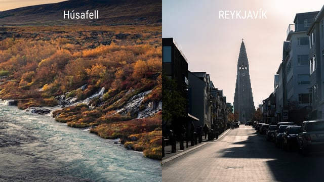 Private transfer from Húsafell to Reykjavík
