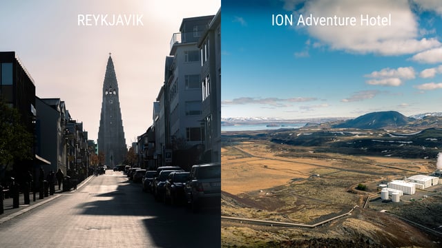 Private transfer from downtown Reykjavík to ION Adventure Hotel